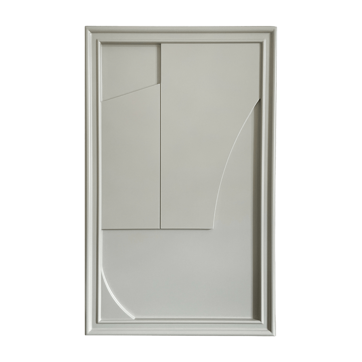 Tableau en bois gris 80 cm Verge - Likya - The Cool Republic