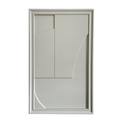 Tableau en bois gris 80 cm Verge - Likya - The Cool Republic