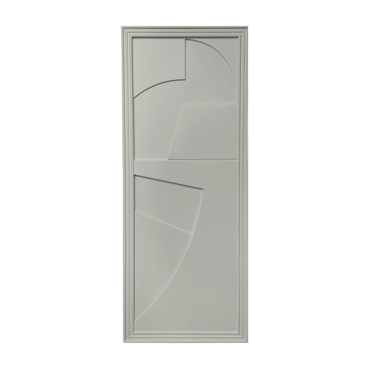 Tableau en bois gris silk 45 x 115 cm Verto - Likya - The Cool Republic