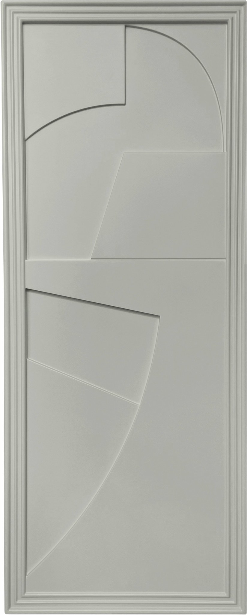 Tableau en bois gris silk 60 x 150 cm Verto - Likya - The Cool Republic