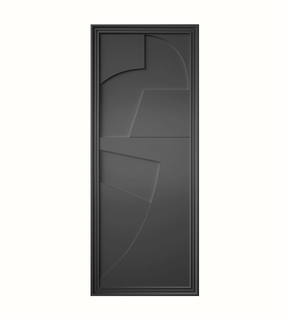 Tableau en bois noir 60 x 150 cm Verto - Likya - The Cool Republic