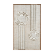 Tableau en palmier tressé 122 cm Erik - Versmissen - The Cool Republic