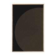 Tableau noir avec reliefs 40 x 60 cm Chergui - Kōje & Møhe - The Cool Republic