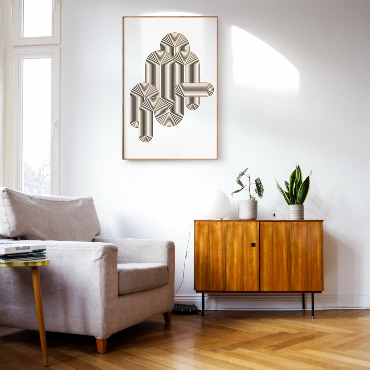 Tableau noir avec reliefs 40 x 60 cm Hegoa - Kōje & Møhe - The Cool Republic