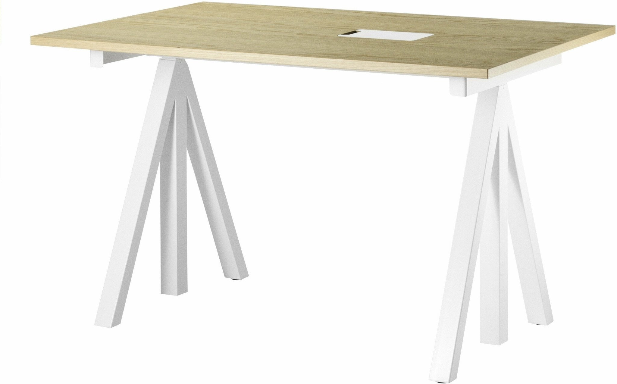 Tablette de bureau en chêne 180 x 90 cm Works - String furniture - The Cool Republic