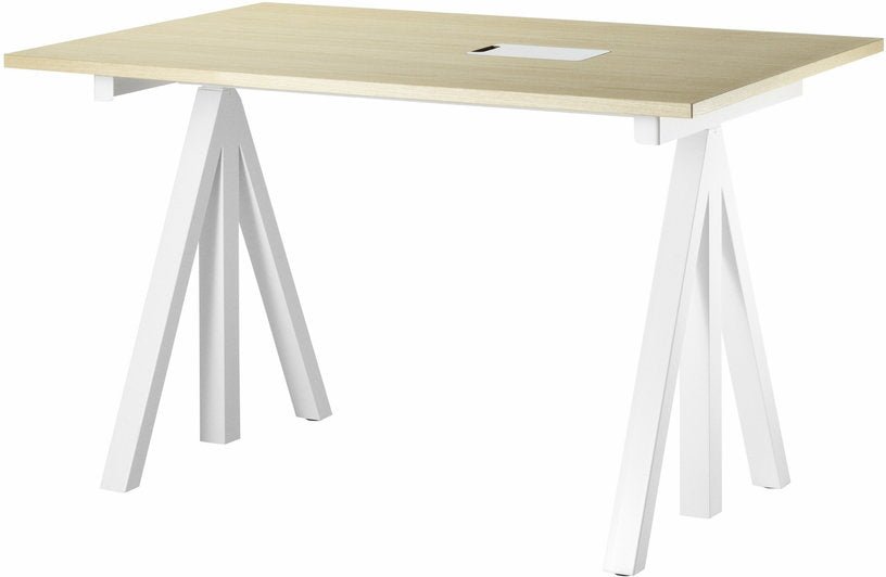 Tablette de bureau en frêne 160 x 78 cm Works - String furniture - The Cool Republic