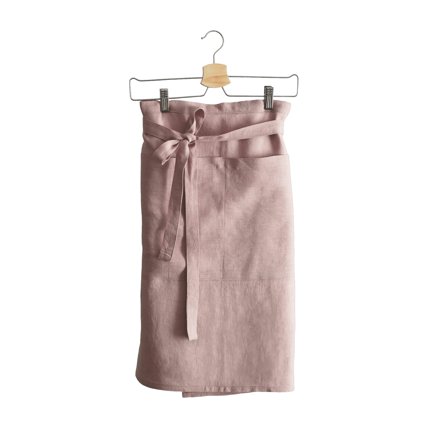 Tablier en lin rose - Sohomely - The Cool Republic