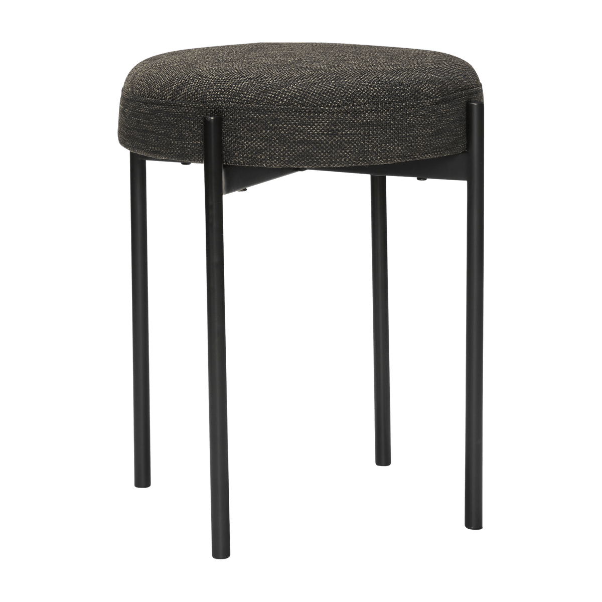 Silo Stool Black - Hübsch - The Cool Republic