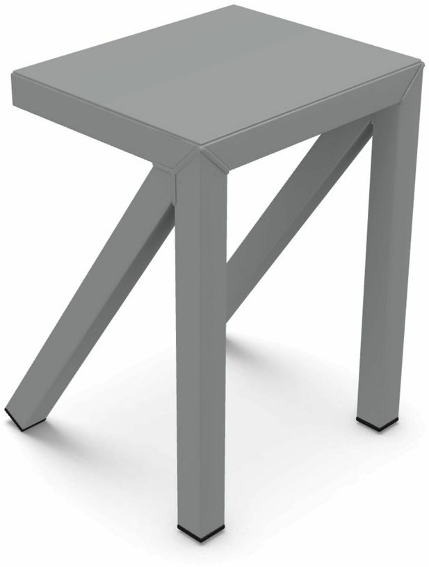 Tabouret bas gris Bureaurama - Magis - The Cool Republic