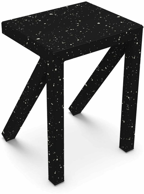Tabouret bas noir moucheté Bureaurama - Magis - The Cool Republic