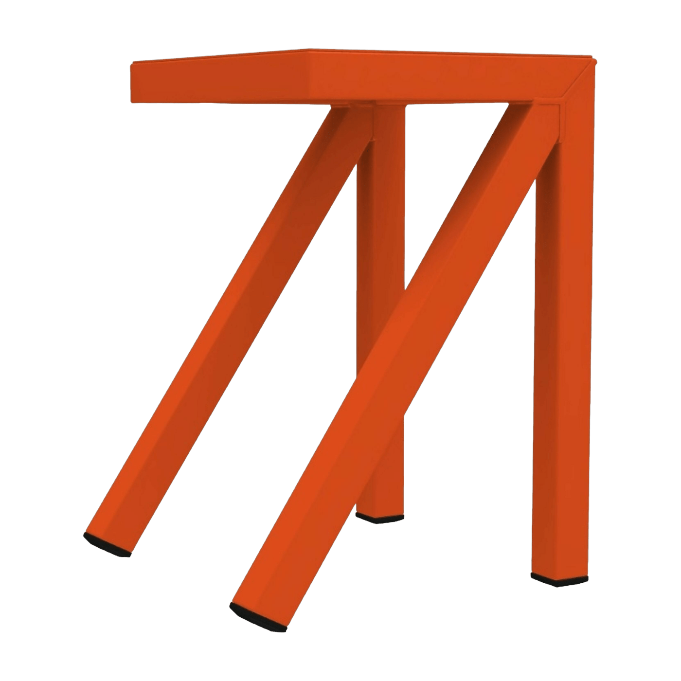 Tabouret bas orange Bureaurama - Magis - The Cool Republic