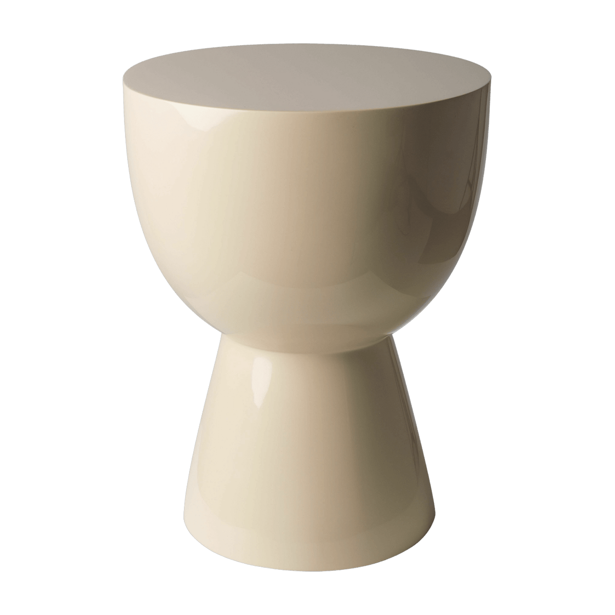 Tabouret beige laqué Tip Tap - Pols Potten - The Cool Republic