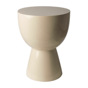 Tabouret beige laqué Tip Tap - Pols Potten - The Cool Republic