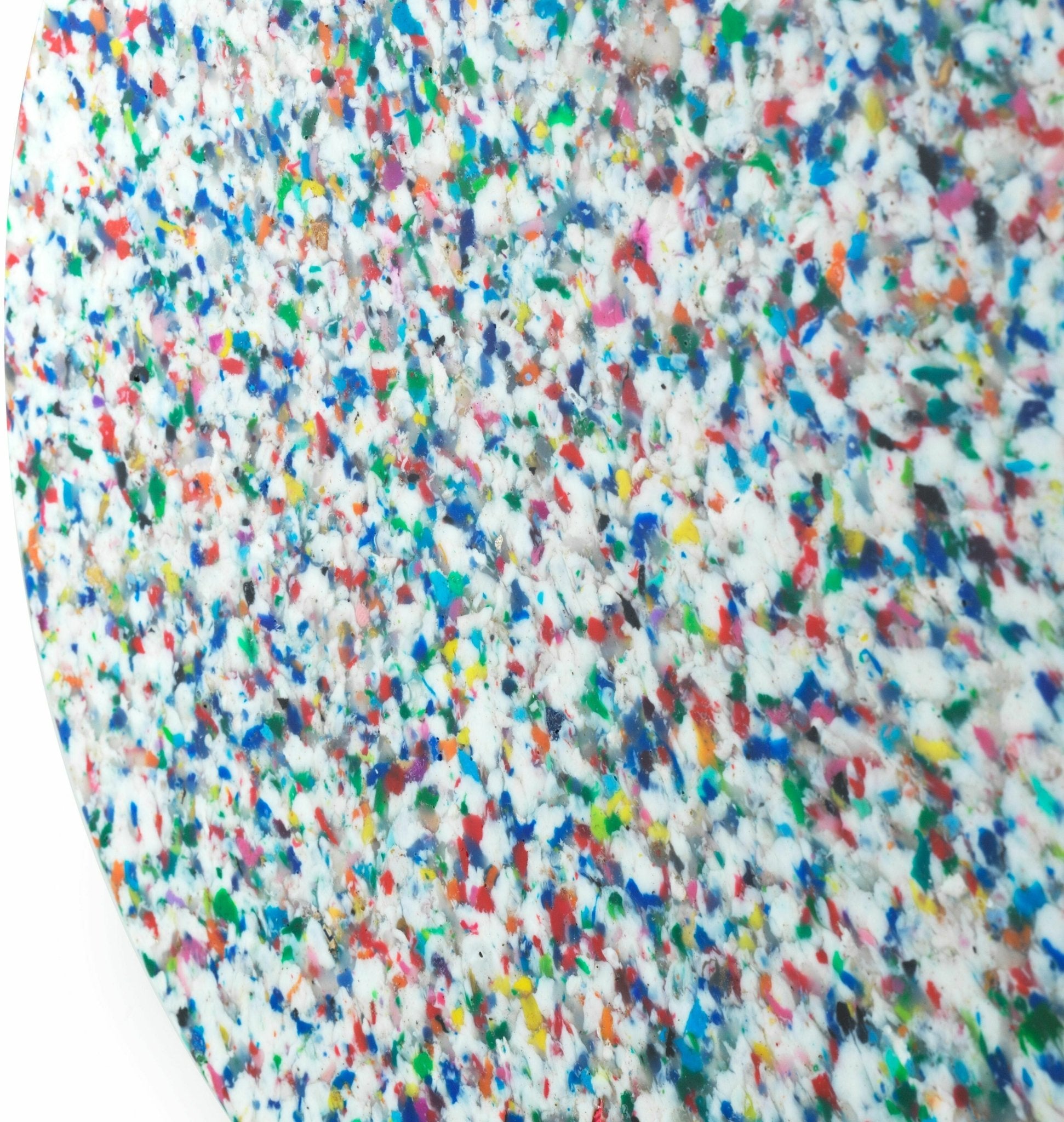 Tabouret blanc multicolore pixelisé Bit blanc Multi - Normann Copenhagen - The Cool Republic