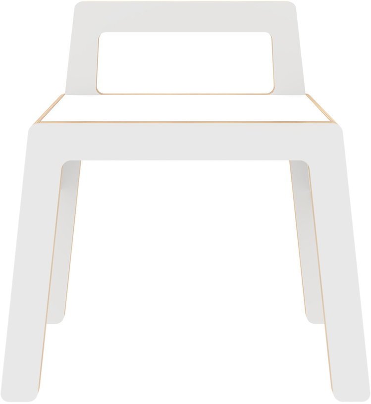 Tabouret blanc pour enfant Flex - Nuki Shop - The Cool Republic