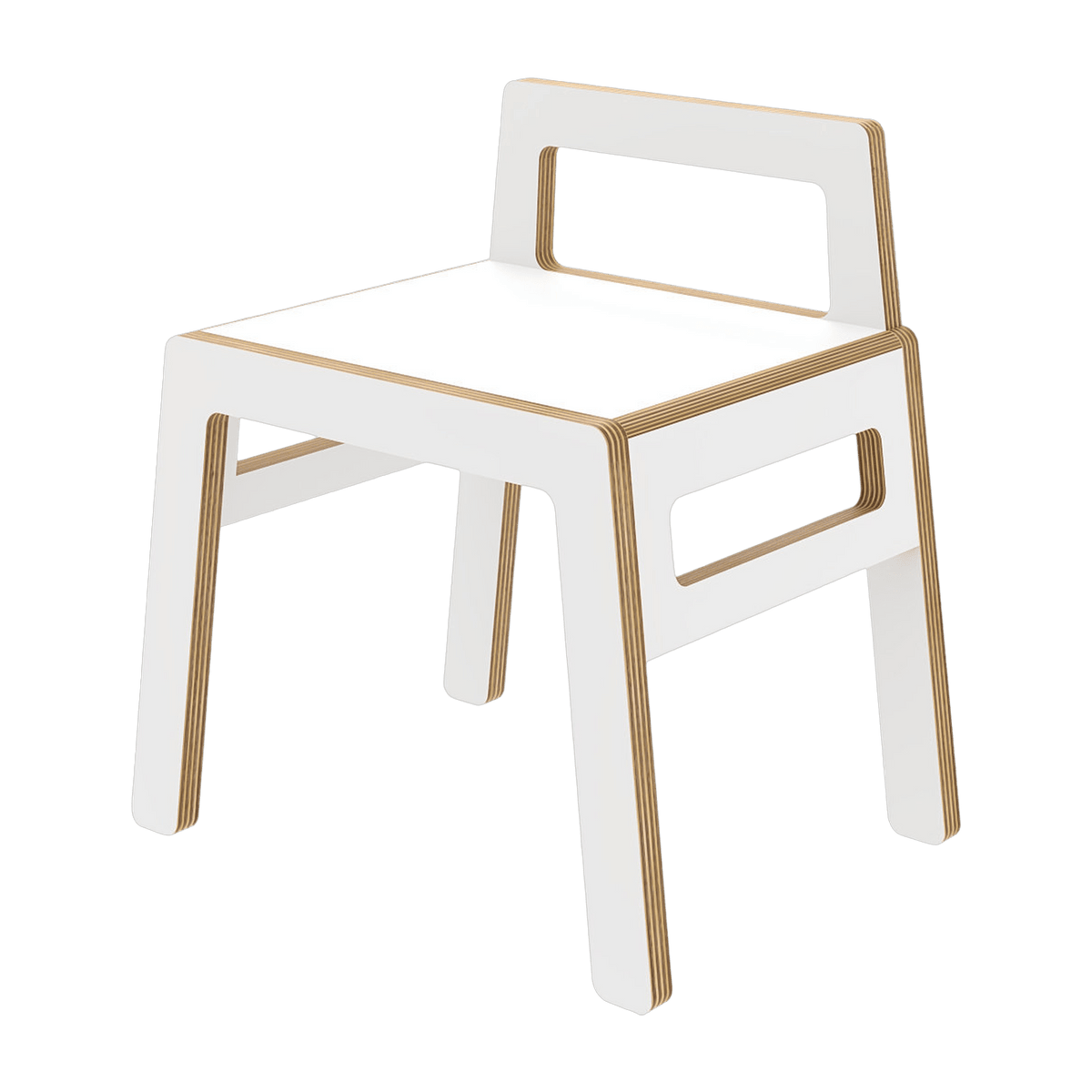 Tabouret blanc pour enfant Flex - Nuki Shop - The Cool Republic