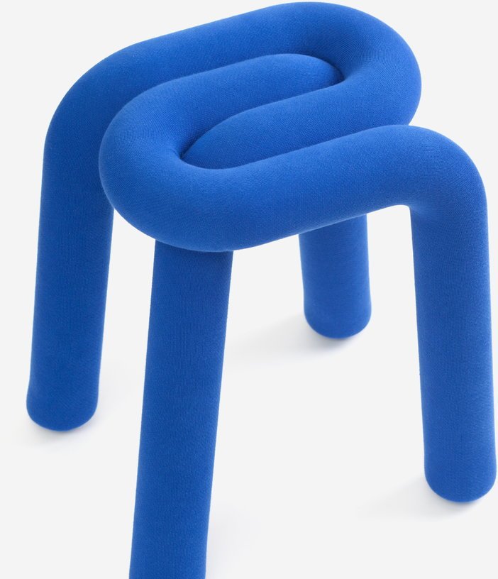 Tabouret bleu Bold - Moustache - The Cool Republic