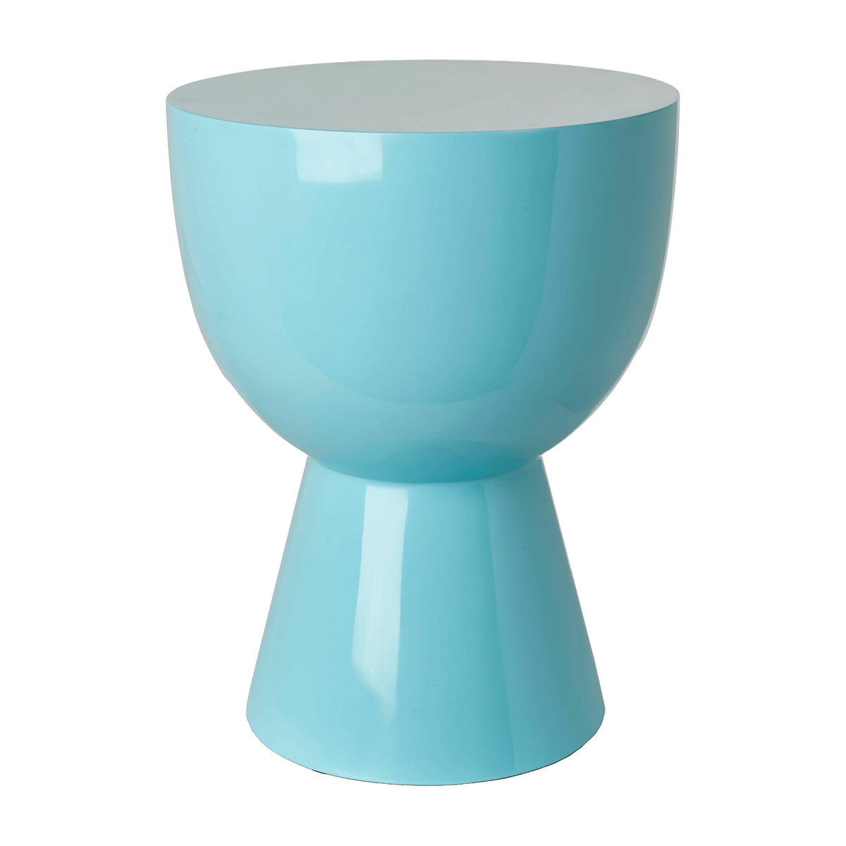 Tabouret bleu laqué Tip Tap - Pols Potten - The Cool Republic