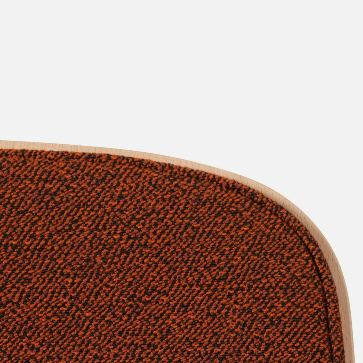 Tabouret de bar 65 cm en tissu rouge et cadre argenté Touchwood - Hem - The Cool Republic