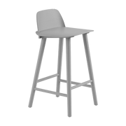Tabouret de bar 65 cm gris Nerd - Muuto - The Cool Republic