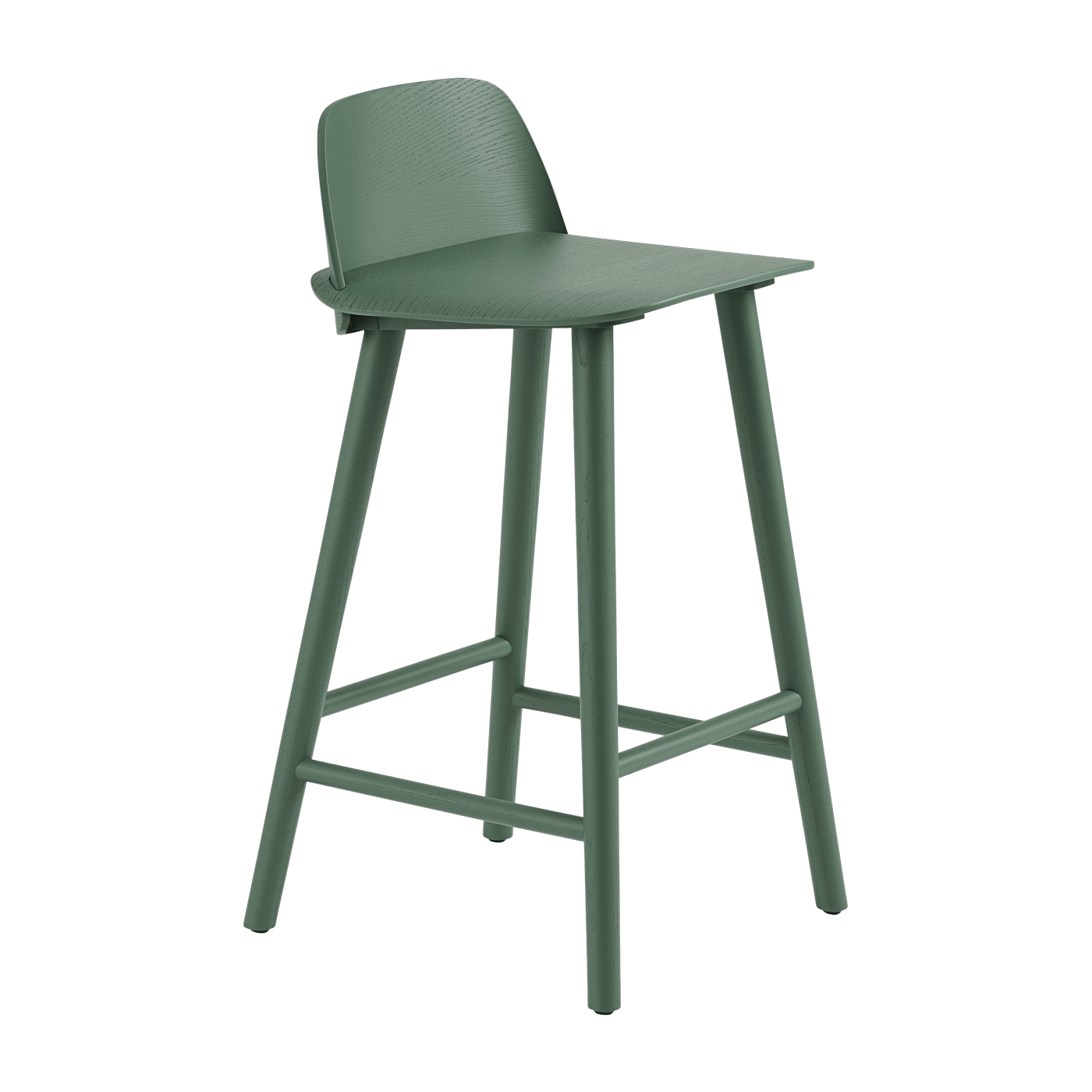 Tabouret de bar 65 cm vert Nerd - Muuto - The Cool Republic