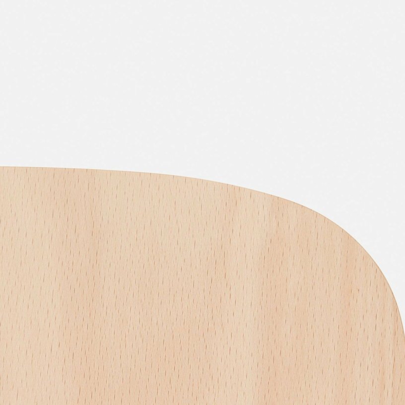Tabouret de bar 75 cm en bois naturel et cadre noir Touchwood - Hem - The Cool Republic