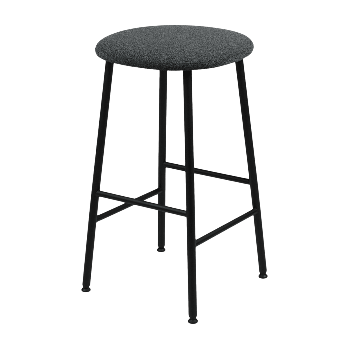 Tabouret de bar 75 cm Graphite Kendo - Hem - The Cool Republic