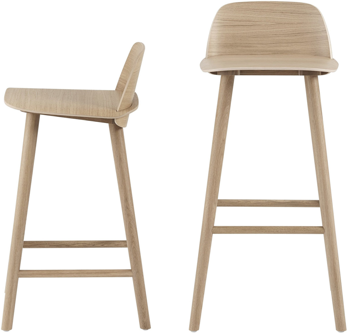 Tabouret de bar 75 cm vert Nerd - Muuto - The Cool Republic