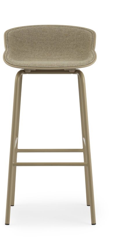 Tabouret de bar en acier et pp avec tissu sable 75 cm Hyg - Normann Copenhagen - The Cool Republic