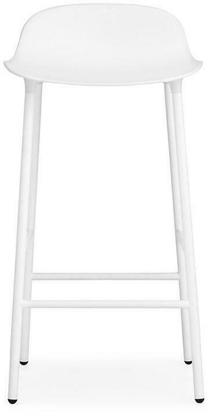 Tabouret de bar en acier et pp blanc 65 cm Form - Normann Copenhagen - The Cool Republic