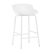 Tabouret de bar en acier et pp blanc 65 cm Hyg - Normann Copenhagen - The Cool Republic