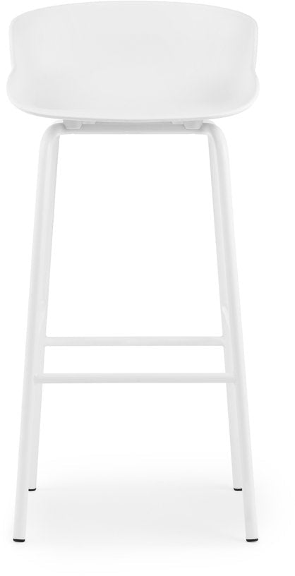 Tabouret de bar en acier et pp blanc 75 cm Hyg - Normann Copenhagen - The Cool Republic