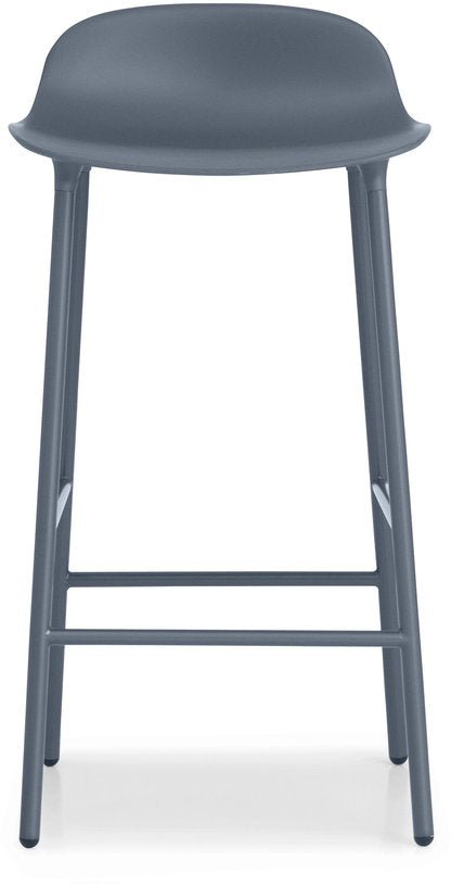 Tabouret de bar en acier et pp bleu 65 cm Form - Normann Copenhagen - The Cool Republic