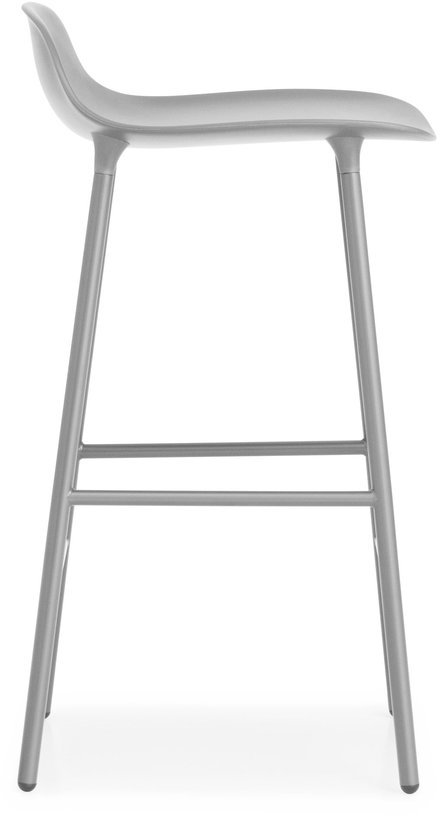 Tabouret de bar en acier et pp gris 65 cm Form - Normann Copenhagen - The Cool Republic