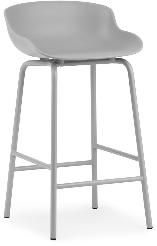 Tabouret de bar en acier et pp gris 65 cm Hyg - Normann Copenhagen - The Cool Republic
