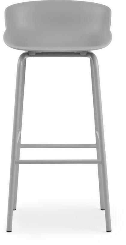 Tabouret de bar en acier et pp gris 75 cm Hyg - Normann Copenhagen - The Cool Republic