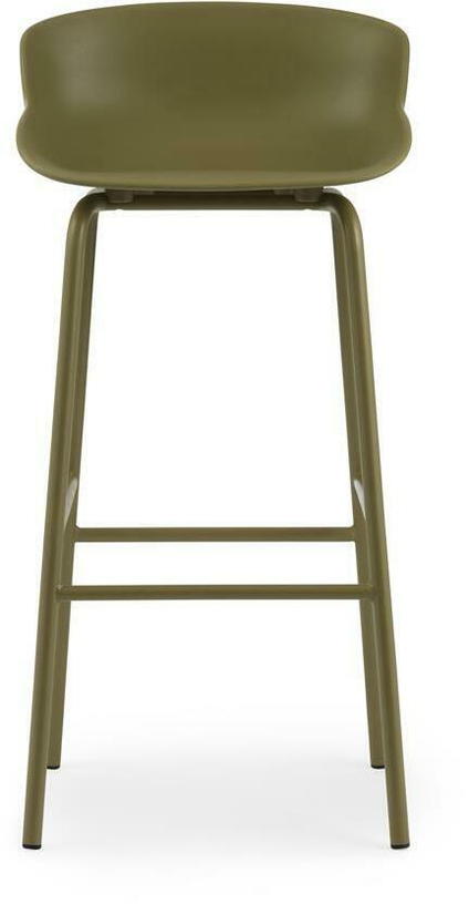 Tabouret de bar en acier et pp olive 75 cm Hyg - Normann Copenhagen - The Cool Republic