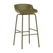 Tabouret de bar en acier et pp olive 75 cm Hyg - Normann Copenhagen - The Cool Republic