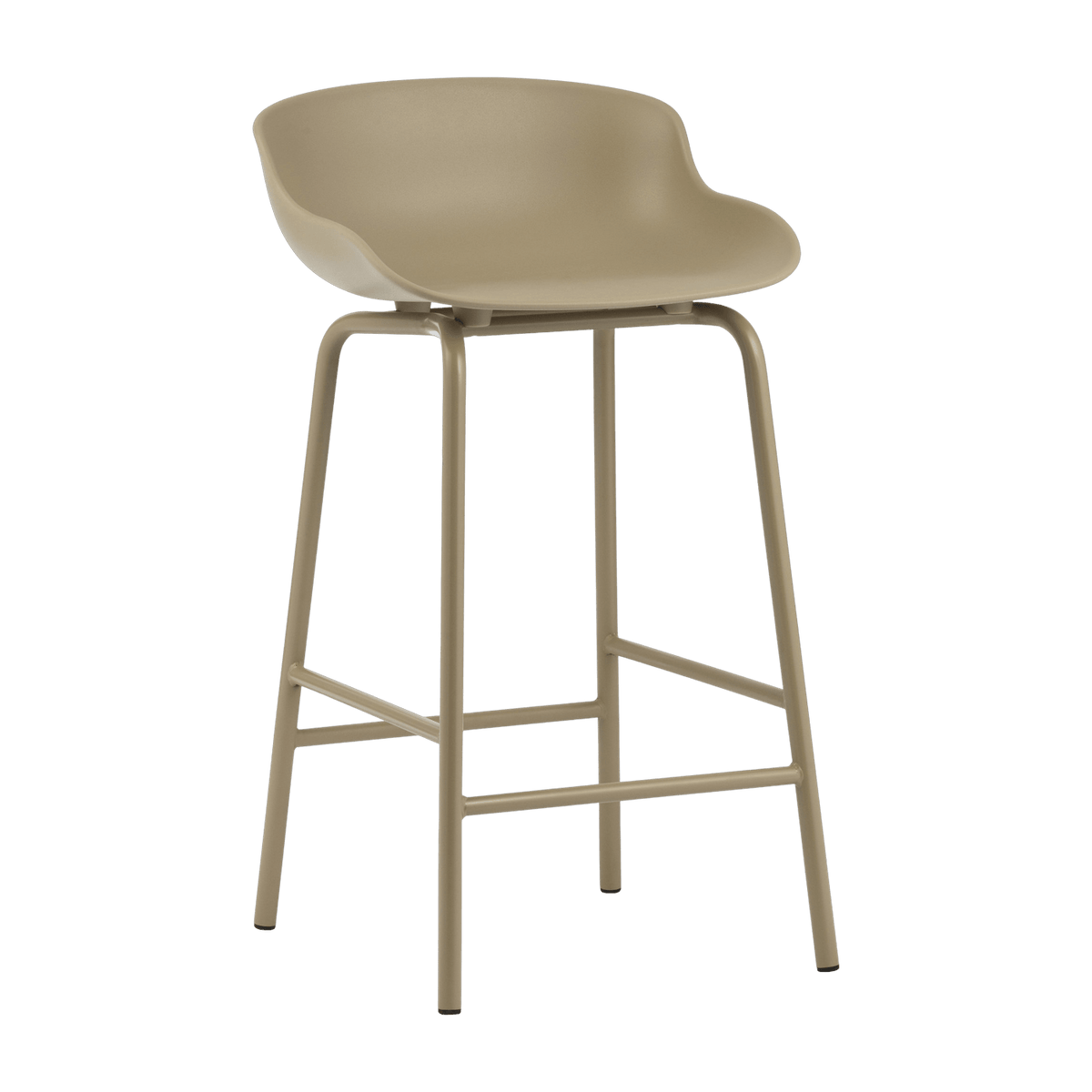 Tabouret de bar en acier et pp sand 65 cm Hyg - Normann Copenhagen - The Cool Republic