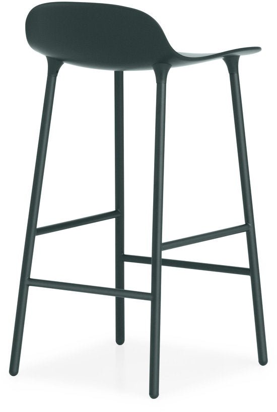 Tabouret de bar en acier et pp vert 65 cm Form - Normann Copenhagen - The Cool Republic