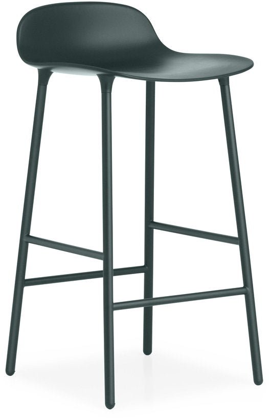 Tabouret de bar en acier et pp vert 65 cm Form - Normann Copenhagen - The Cool Republic