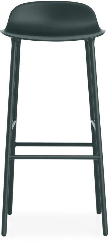 Tabouret de bar en acier et pp vert 75 cm Form - Normann Copenhagen - The Cool Republic