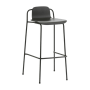 Tabouret de bar en acier noir 75 cm Studio Oak - Normann Copenhagen - The Cool Republic