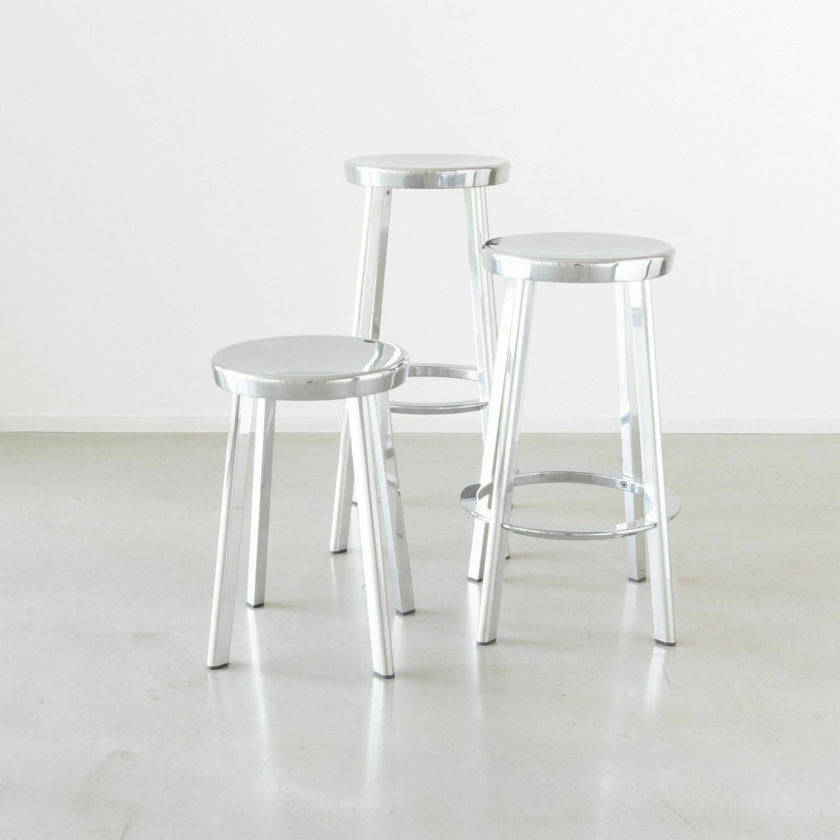 Tabouret de bar en aluminium 50 cm Deja-vu - Magis - The Cool Republic