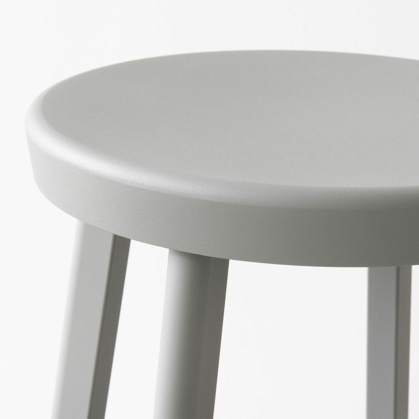Tabouret de bar en aluminium sable 76 cm Deja - vu - Magis - The Cool Republic