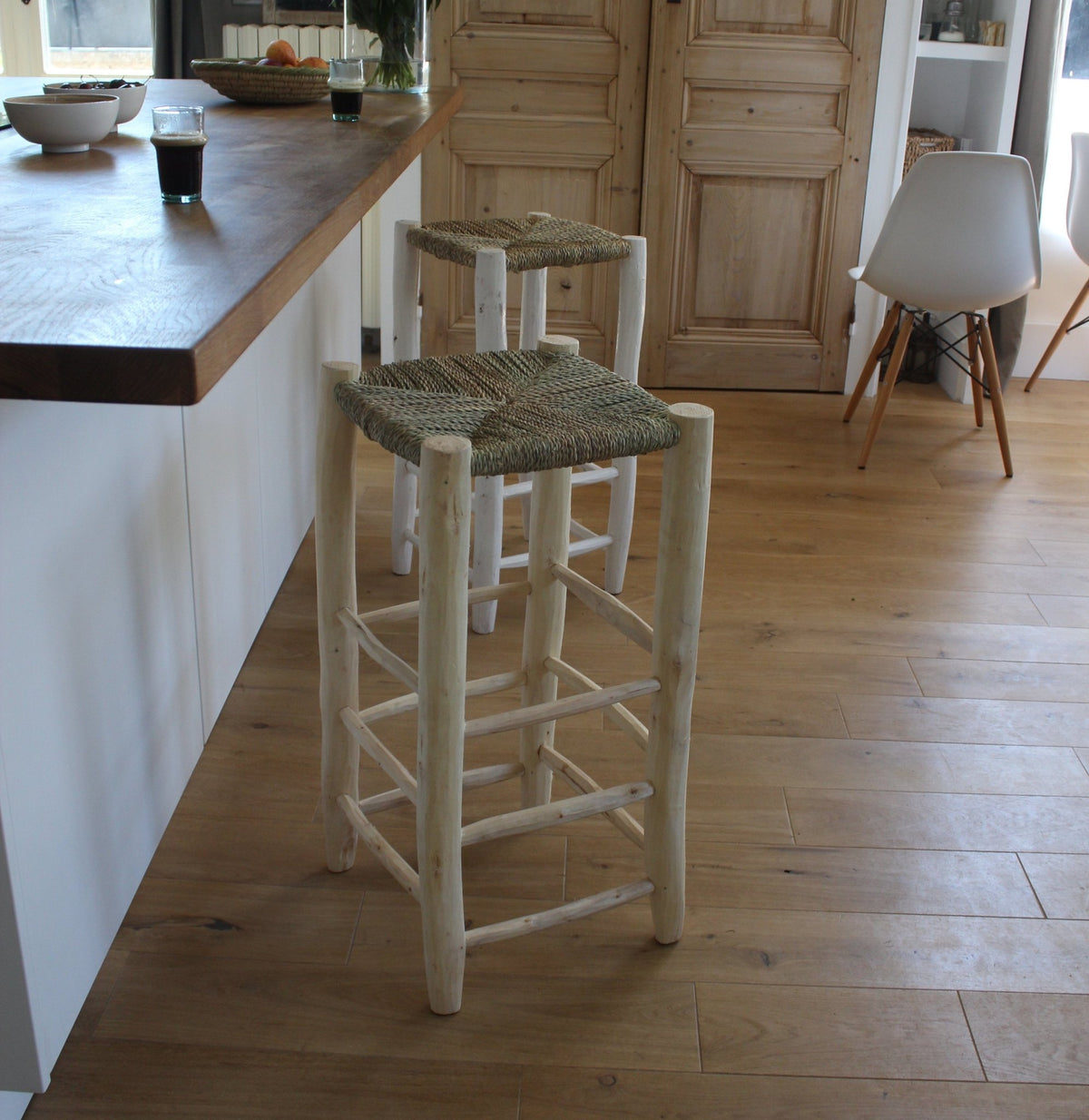 Tabouret de bar en bois 35x70cm - Cosydar - The Cool Republic