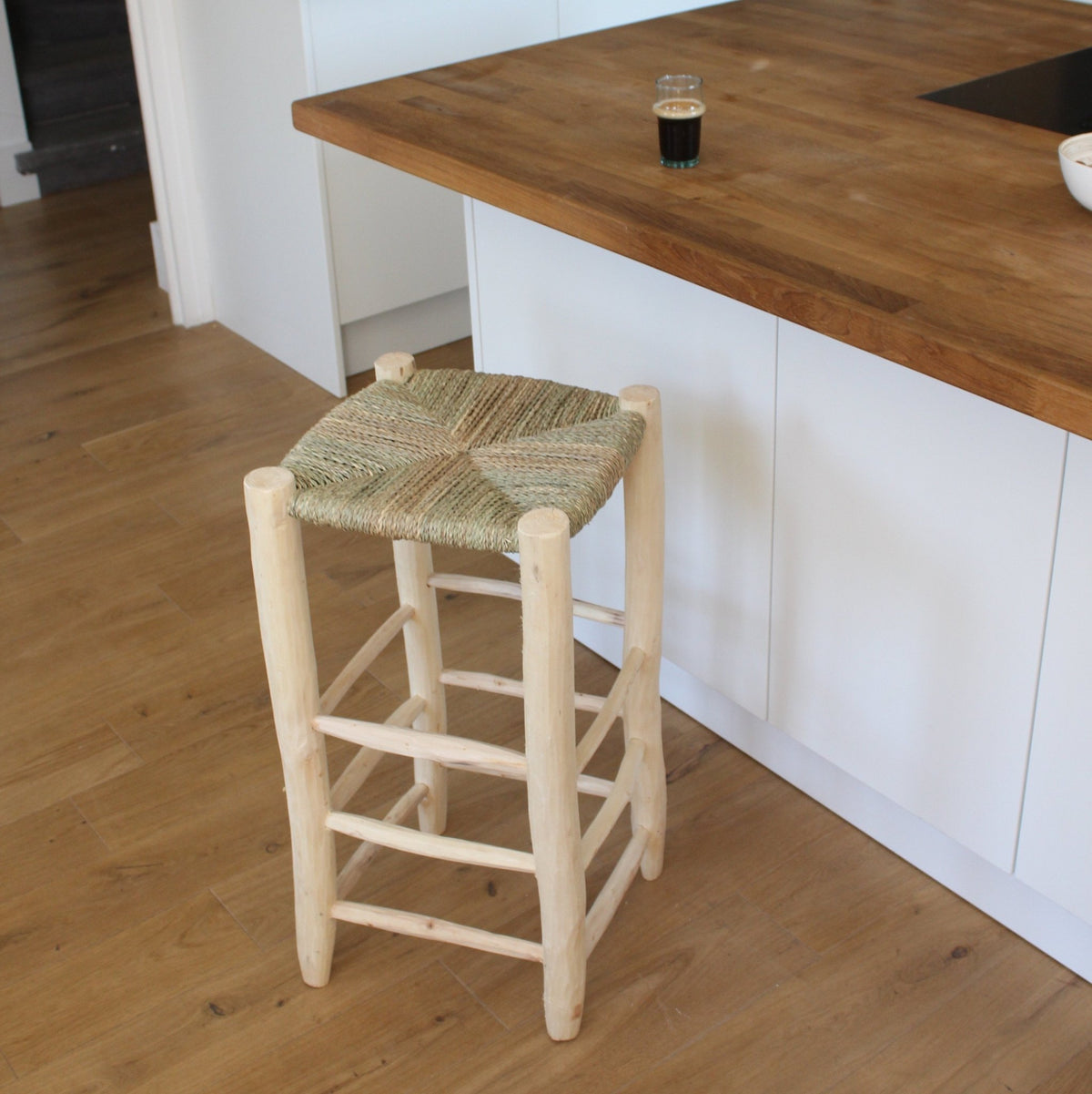 Tabouret de bar en bois 35x70cm - Cosydar - The Cool Republic