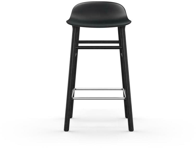 Tabouret de bar en bois noir et pp noir 65 cm Form - Normann Copenhagen - The Cool Republic