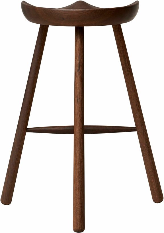Tabouret de bar en chêne foncé 68 cm Shoemaker - Form & Refine - The Cool Republic
