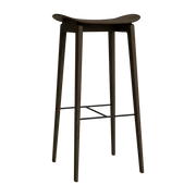 Smoked oak bar stool 75 cm NY11 - NORR11 - The Cool Republic